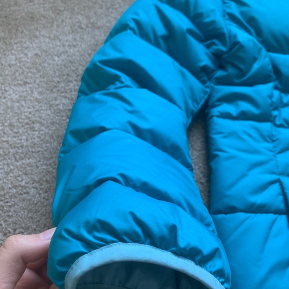 Girls XL north face 550 puffer jacket (never worn) - Picture 5 of 10